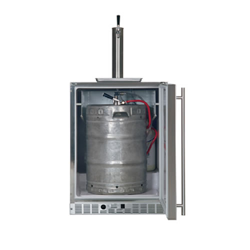 New Outdoor Kegerator Refrigerator Draft Beer Dispenser eBay