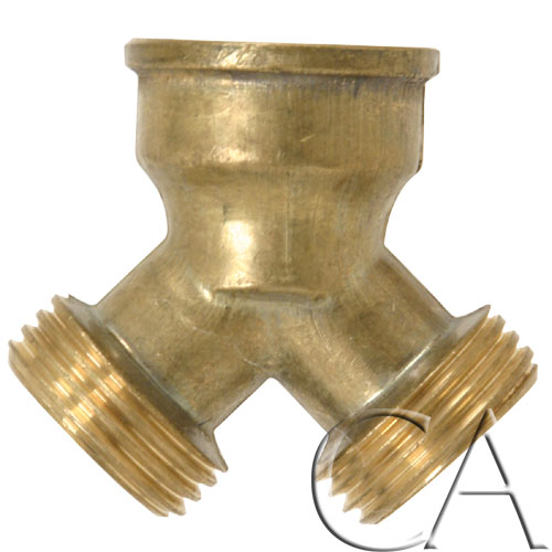 New Y Connector Faucet Adapter eBay